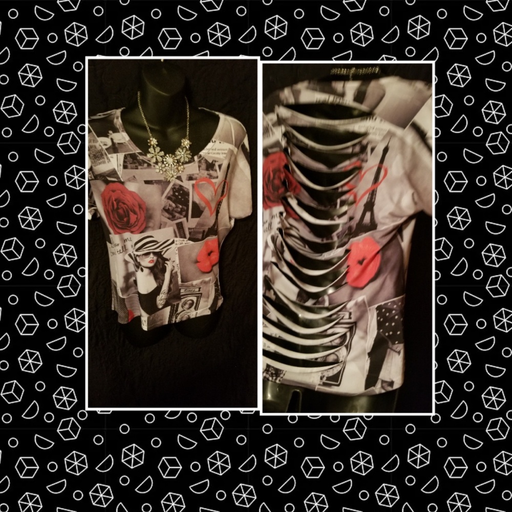 Cleo apparel blouse